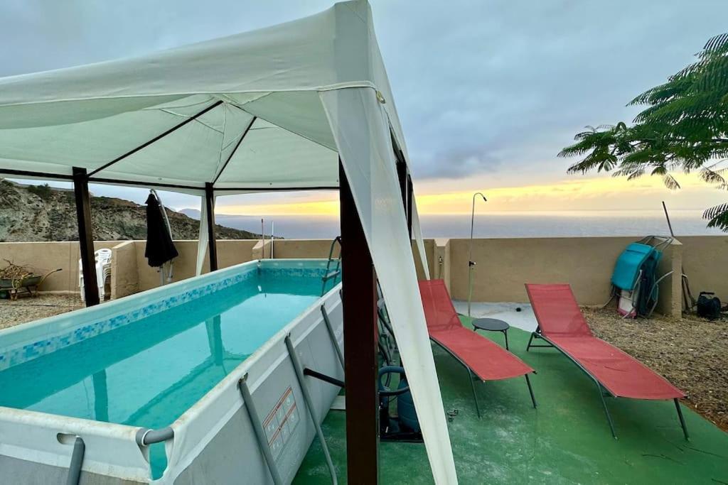 Peaceful Oasis With Magical Sea Views And A Pool Villa Santa Cruz de Tenerife Bagian luar foto